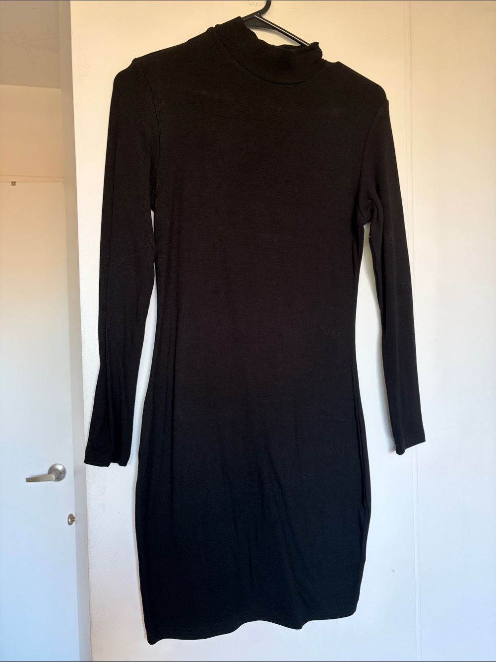 Never worn Black Long Sleeve Dress Like New